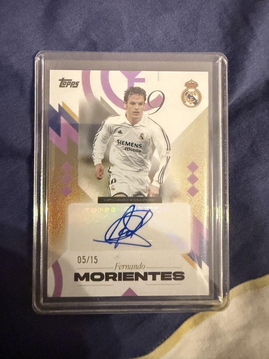 Autografi: Fernando Morientes Los Blancos Autograph Card 05/15 – Nuovo (secondo la descrizione) da Reinach AG venduto da fmi_wj6k