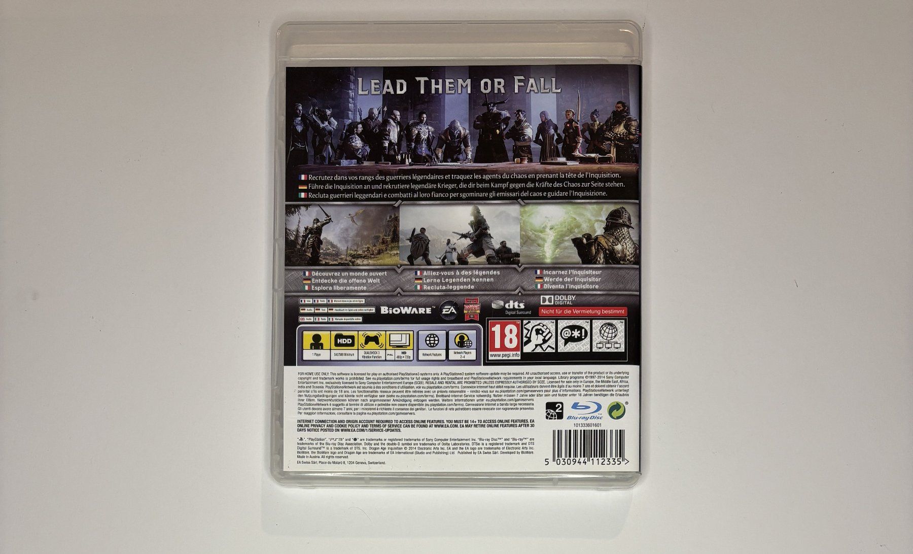 Giochi: PS3 - Dragon Age 3: Inquisition – Usato da Allschwil venduto da Bullach 2