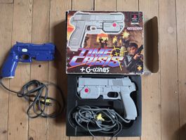 Namco Time Crisis G-Con 45 OVP + G-Con 2 PS1/PS2