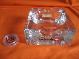 Swissair Aschenbecher, Sarner Glas