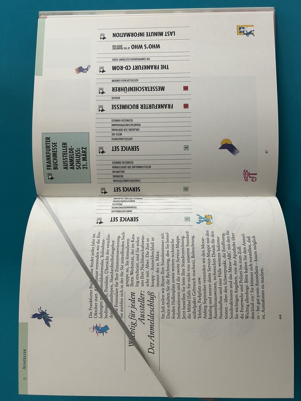 Bücher: DIE FRANKFURTER BUCHMESSE – Gebraucht aus Zürich von Domus09 6