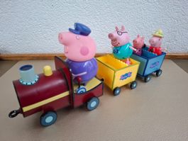 Jeu Train/Wagons/Figurines Pepa Pig