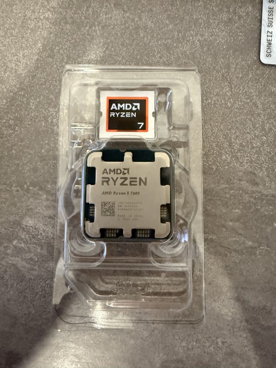 Amd Elektronikbauteile: AMD Ryzen 5 7600 – Gebraucht aus Lausanne von Brioch3carlate