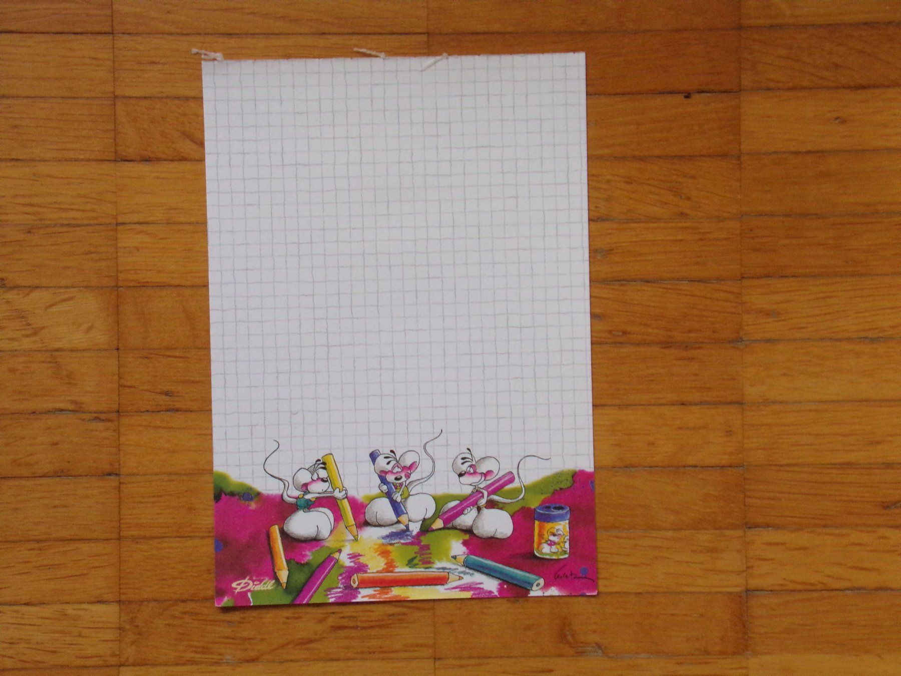Carta: Diddl Blatt   A5   Nr. 105 – Usato da Winterthur venduto da Jessi_di