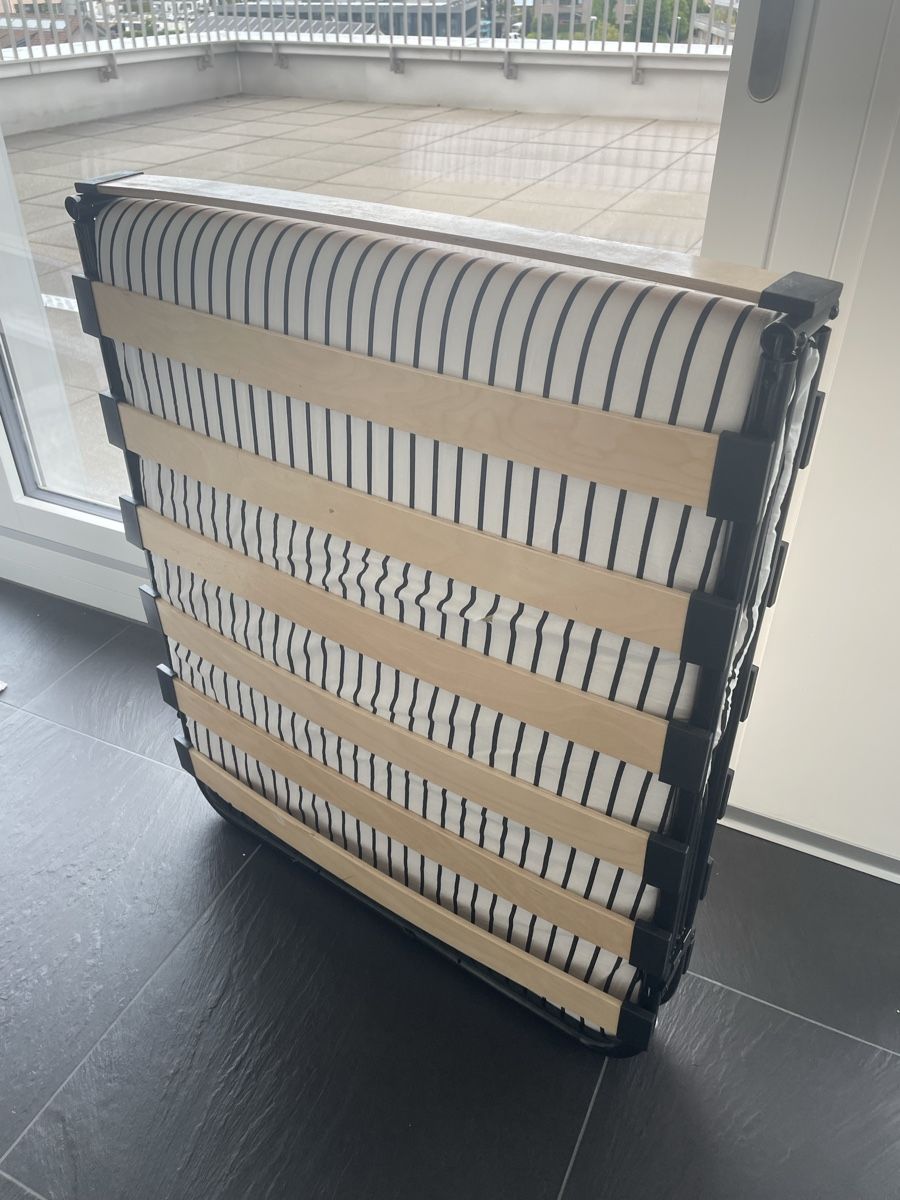Ikea Betten: Foldable guest bed, single size, good condition! – Gebraucht aus Wollerau von han_kt8x