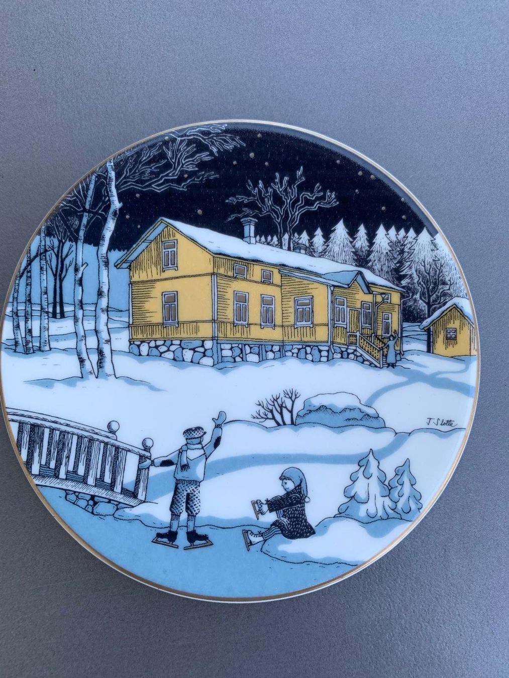 Toutes les décorations: Dekor Wandteller Finnland – D'occasion à Grossdietwil par fab_8bdy 2