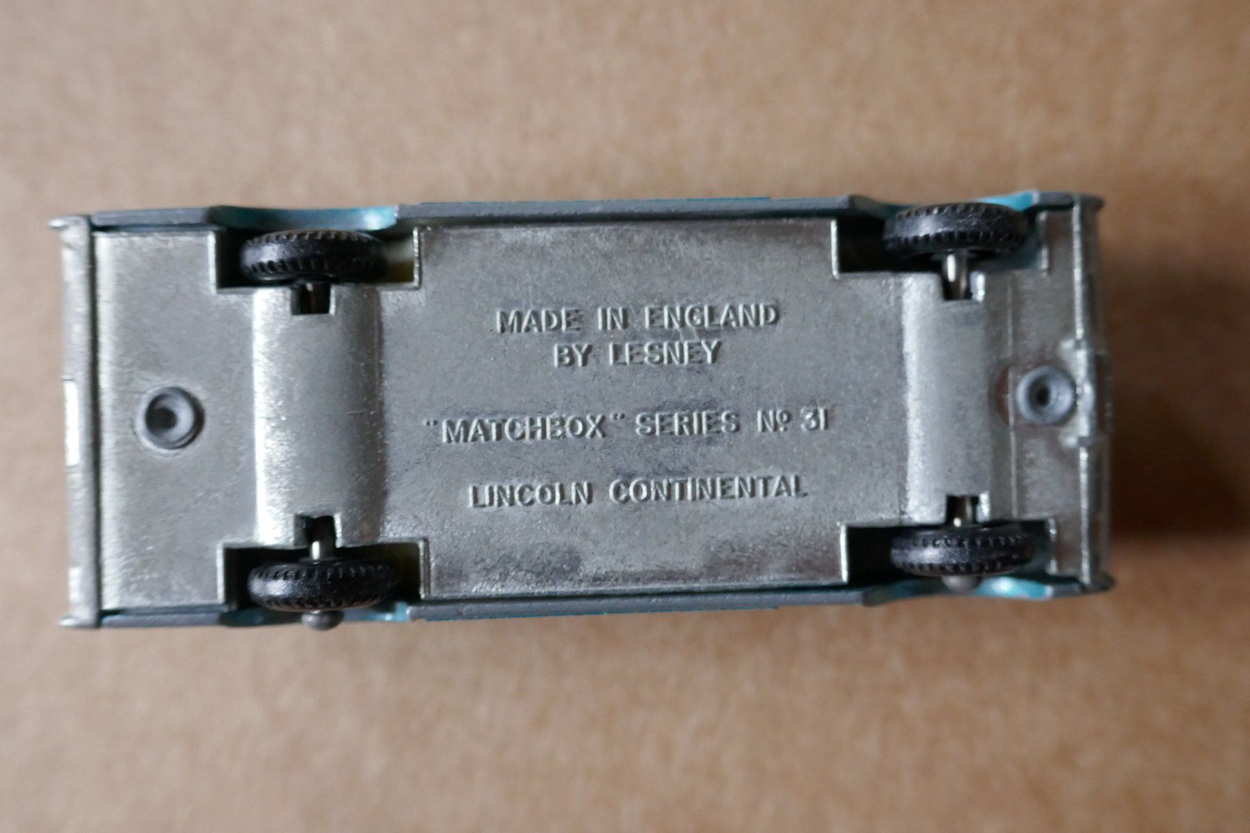 Matchbox Modellini d'auto: Matchbox Lesney ,  Lincoln   Continental – Usato da Madiswil venduto da ML911 3
