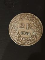 Schweizer 1 Franken Münze 1936 gebraucht