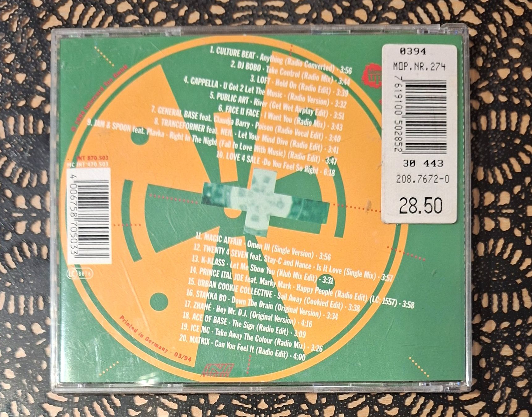 CDs: Dance Mission Vol. 4, CD 1994, Hit Compilation, Sampler – D'occasion à Amriswil par Celini3 1