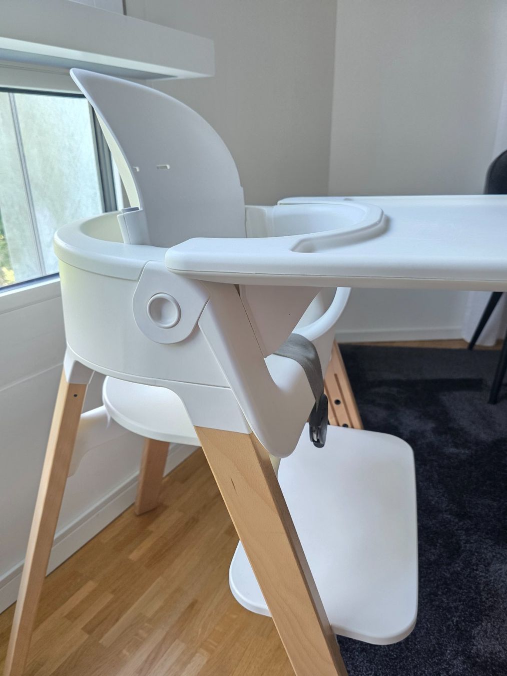 Stokke Seggioloni: Hochstuhl Stokke Steps inkl. Babyset – Usato da Uster venduto da Cruleye 7