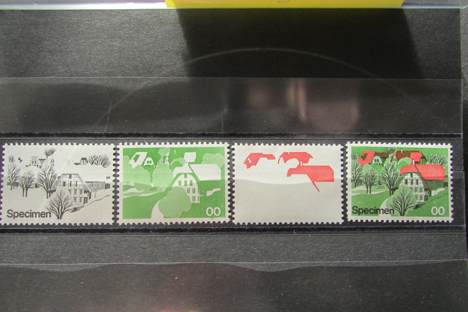 Tutti i francobolli: Specimen 1966 – Nuovo (secondo la descrizione) da Wollerau venduto da Brifmar