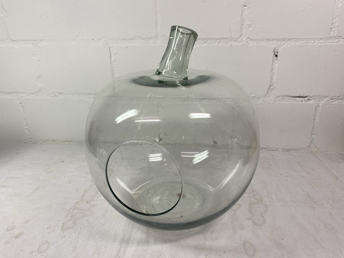Alle Dekorationen: Dekorative Glas-Apfel Vase für Pflanzen oder Gestecke – Gebraucht aus sursee von trilli-tralli 8