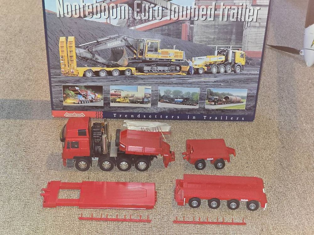 MAN Nooteboom Combitrailer - Conrad 66134/0 - Miniature Neuve