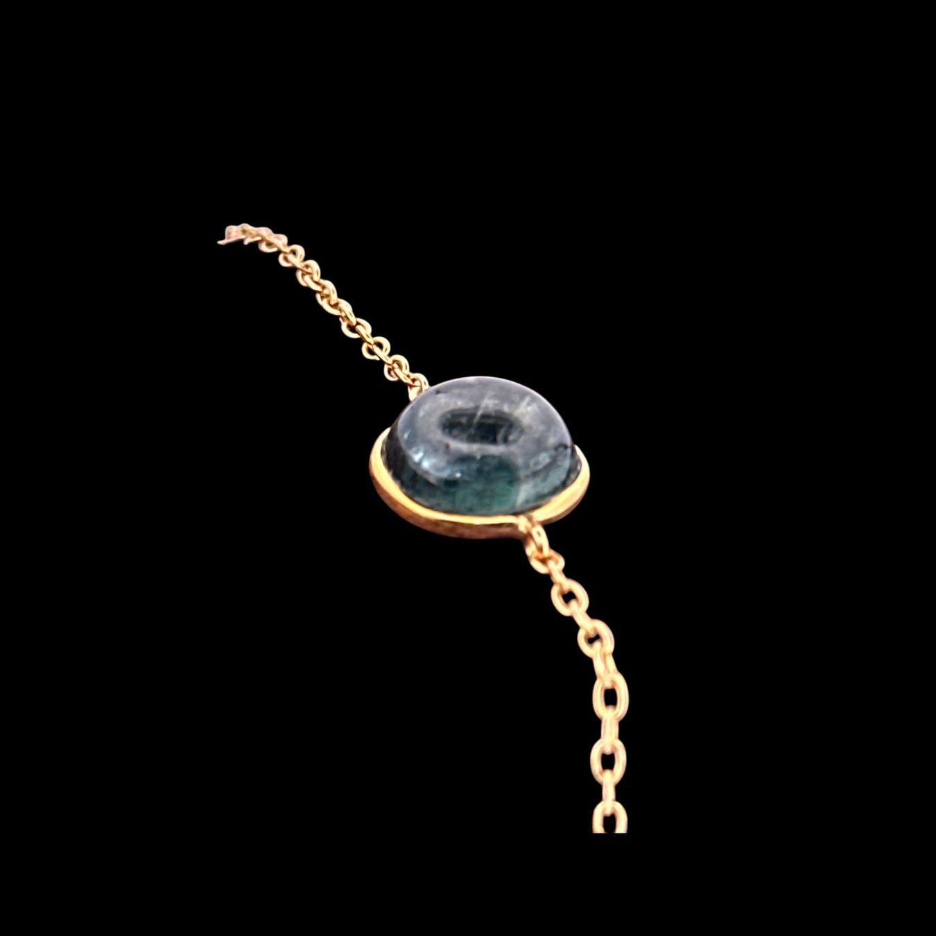 Olga Ribler Bracciali & Braccialetti: Silberarmband vergoldet mit Labradorit – Nuovo (secondo la descrizione) da Luzern venduto da MonikaS03