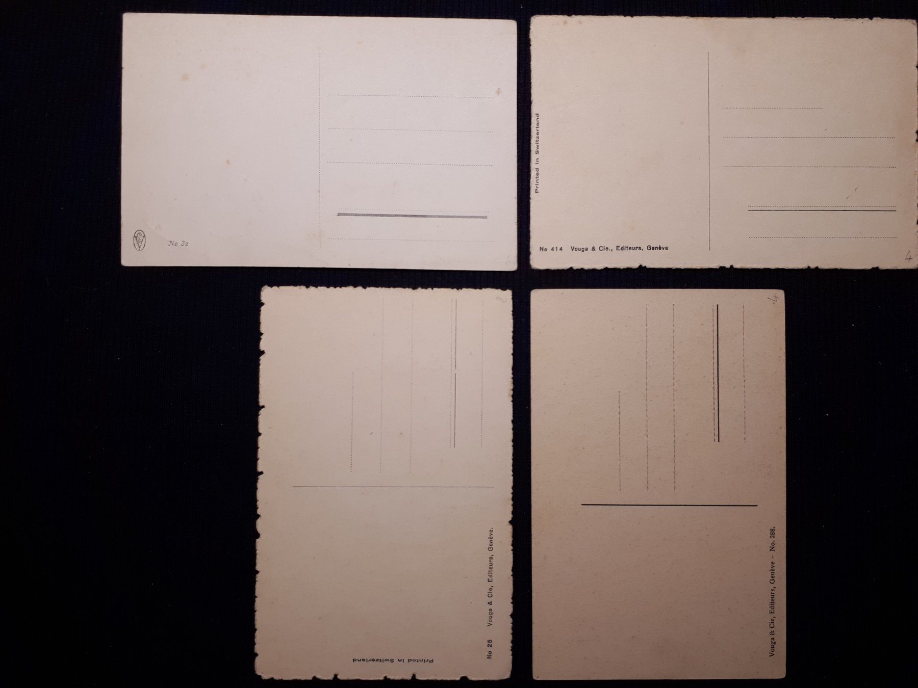 Cartoline postali: 4 AK WALLIS – Usato da Ponto Valentino venduto da giorgia06 1
