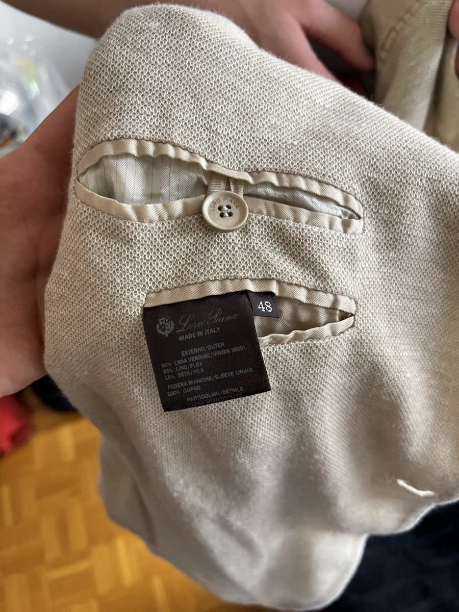Loro Piana Giacche: Loro Piana Blazer Linen – Usato da Genève venduto da 3M_JR 2