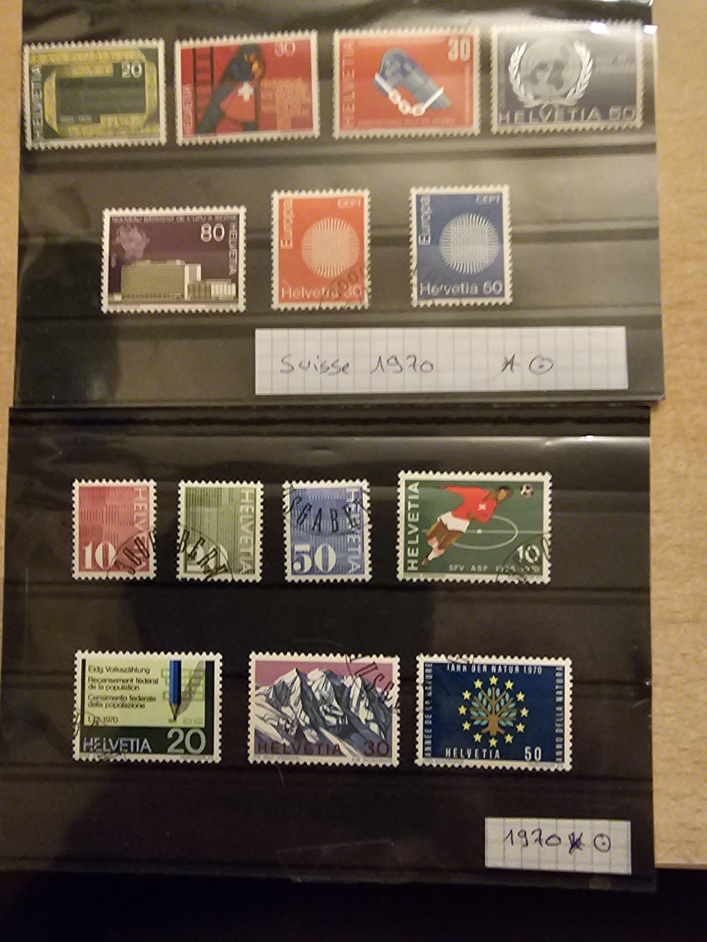 Alle Briefmarken: timbres – Neu (gemäss Beschreibung) aus Yverdon-les-Bains von mancheacoulles