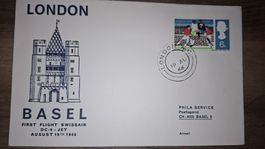 Swissair London - Basel 19.08.1966