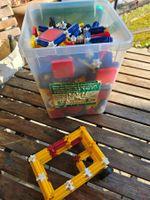 Baukasten aus Kunststoff, vintage Spielzeug, komplett!