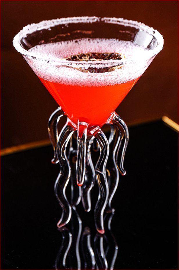 Bicchieri: Cocktailglas design Octopus – Nuovo e nell'imballaggio originale da Burgdorf venduto da XJ6 3