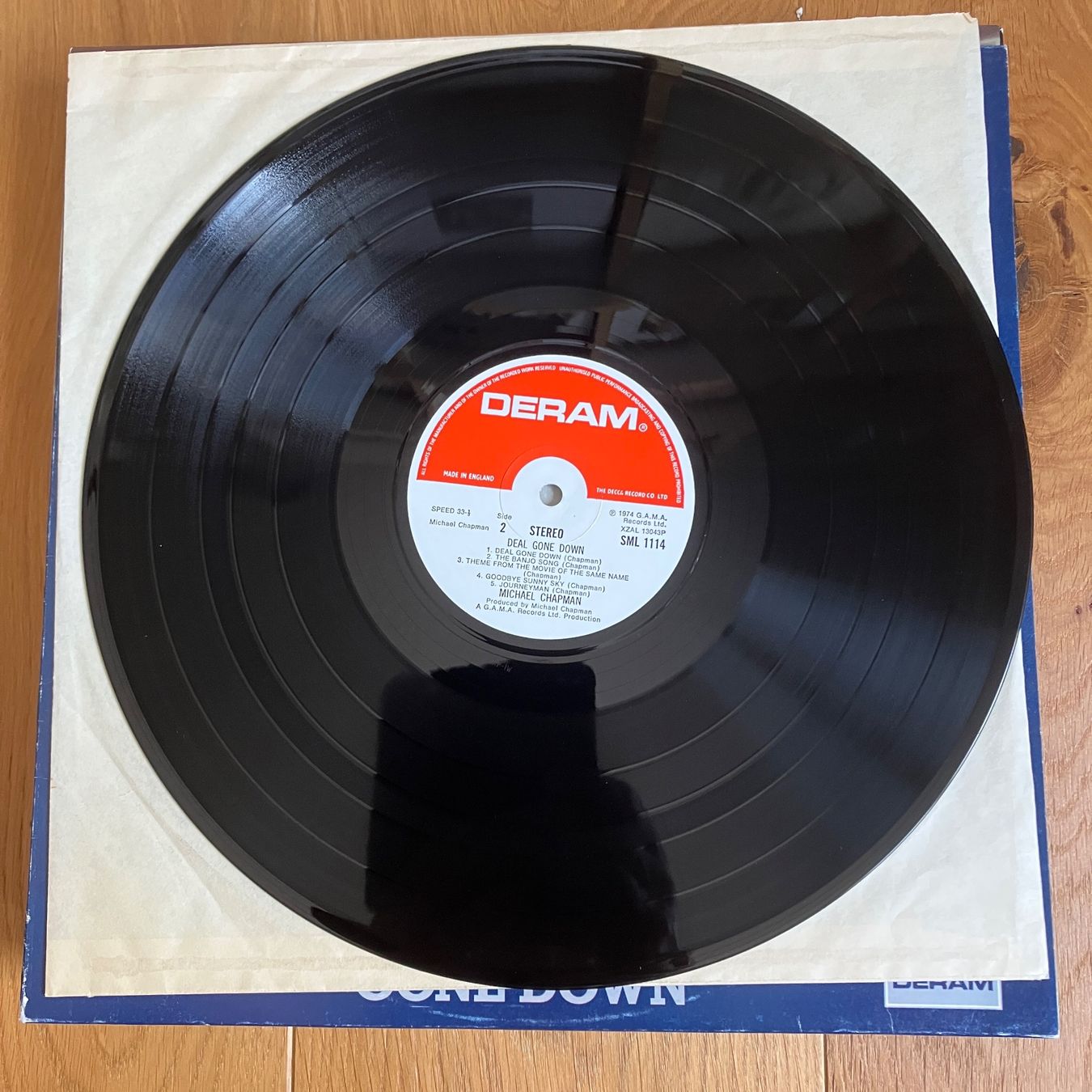 Vinyles: Michael Chapman – Deal Gone Down – D'occasion à Altdorf UR par Metallic0 1