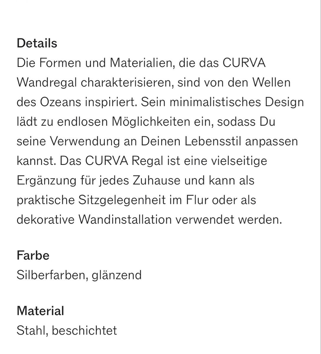 Scaffali: Metall-Wandregal , B 80 cm WESTWING – Usato da Zürich venduto da kat_ww7d 3