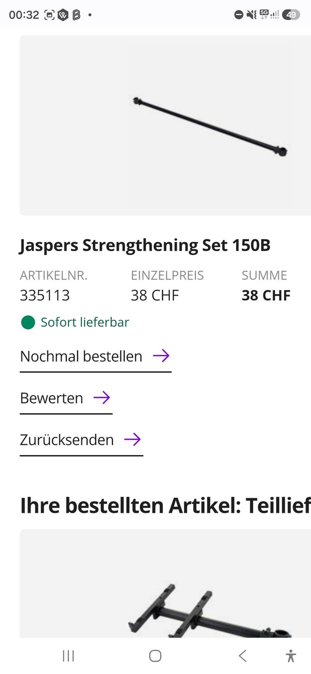Autres accessoires: Jaspers Rack – Neuf (Voir description) à Steinhausen par Dsandro 2