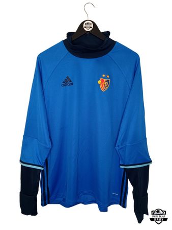 Original FC Basel 2016 Training Langarm Condivo Adidas Neu