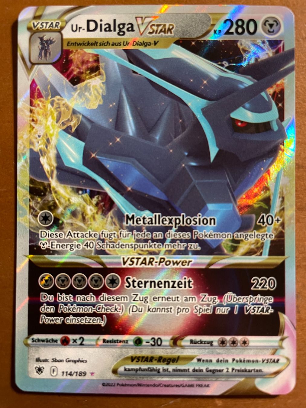 Pokémon Carte collezionabili: Pokemon Ur-Dialga VStar (Versand gratis) – Nuovo (secondo la descrizione) da Chur venduto da Angerson