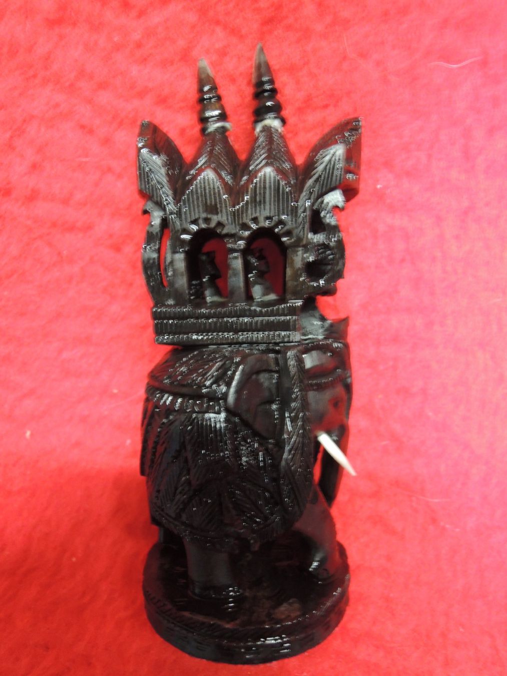 Sculture & Statue: Wunderschöne, handgeschnitzte Elefantenfigur aus Indien – Usato da Uznach venduto da rut_xrx5 2