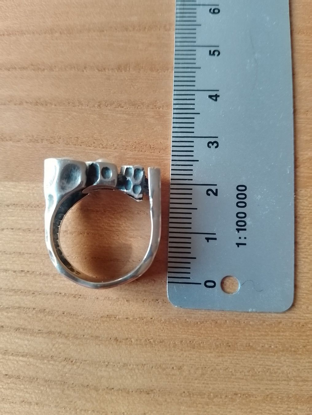 Anelli: Besonderer Silberring 925 mit Perlen – Usato da Luzern venduto da Seri4