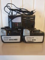 Chargeur et 2 batteries Hitachi 14.4V Li-Ion occasion