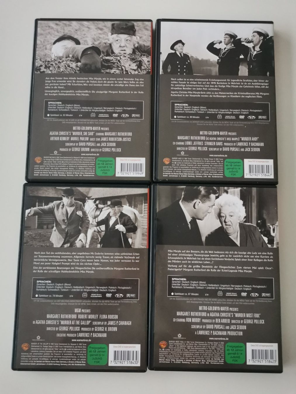 Tutti i DVDs: Miss Marple Edition 4 DVD Box – Usato da St.Gallen venduto da Tamal0204 6