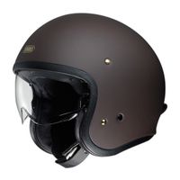 SHOEI J-O Jethelm - braun - Grösse M (57-58cm)