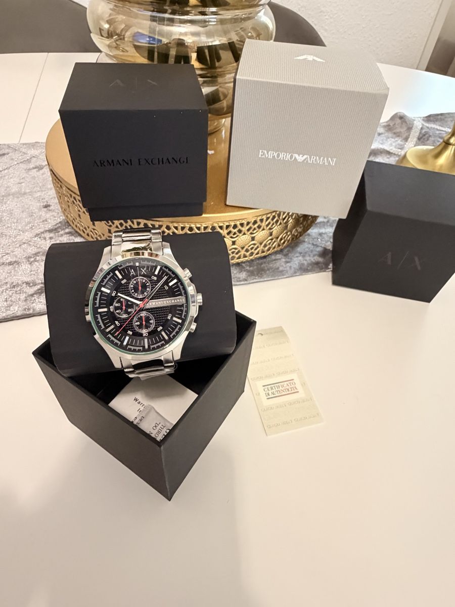 Armani Orologi: Montre Armani Exchange HAMPTON – Nuovo e nell'imballaggio originale da Genève venduto da acu_7rhy