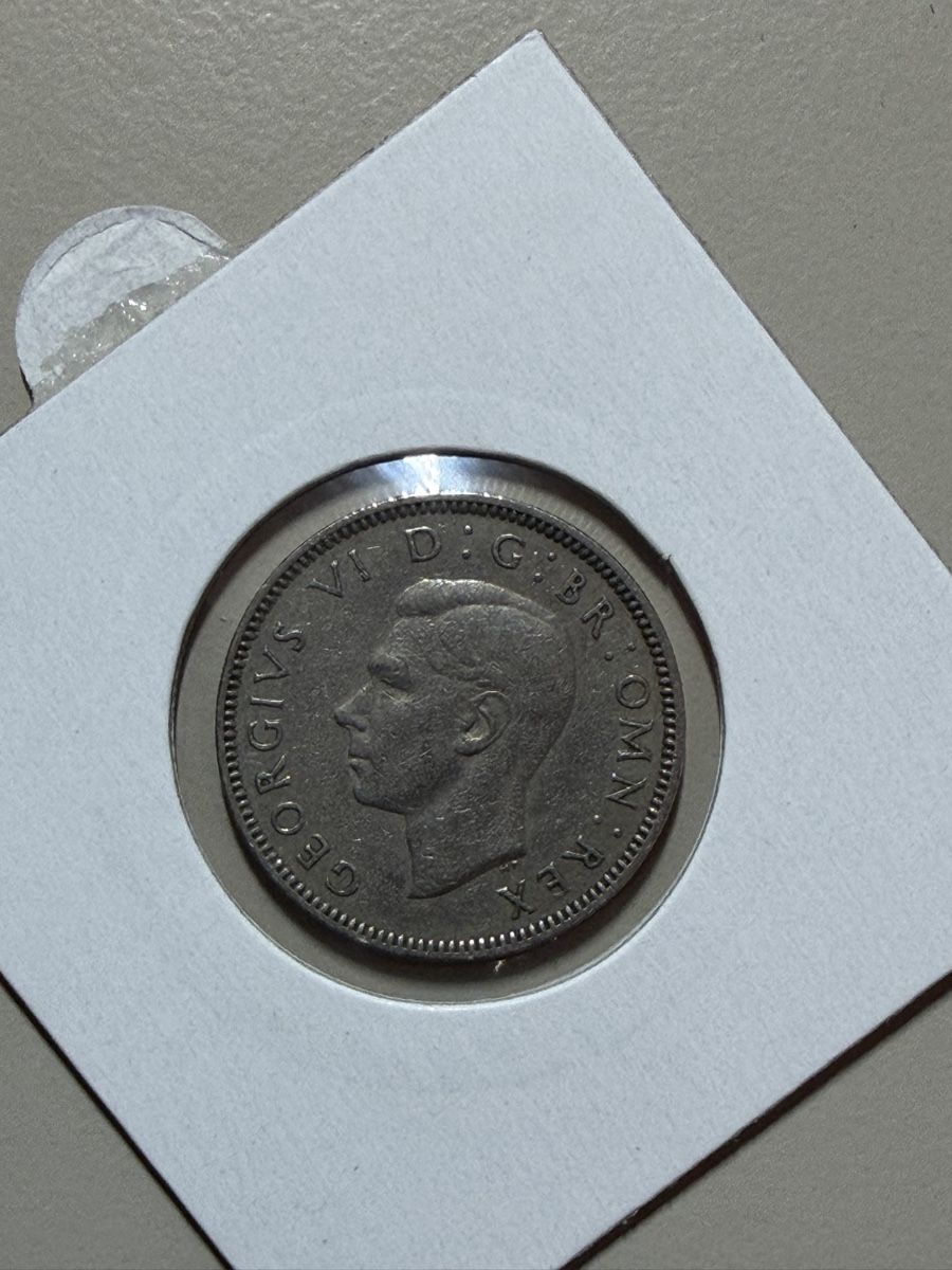 Alle Münzen: GB - 1 shilling - 1948 - Georges 6 – Gebraucht aus Payerne von Mike1682 1