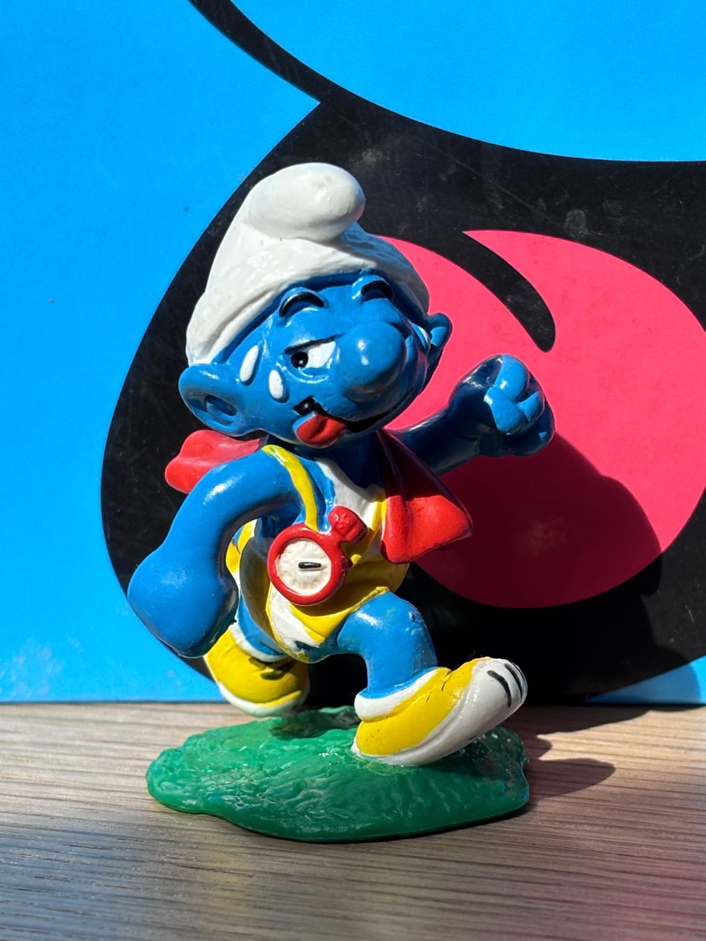 Schleich Figurines: Supersportler-Schlumpf – D'occasion à Lyss par Duckszone