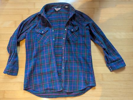 Flanelljacke von Dakota made in USA in der Grösse 2XL