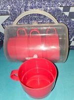 4 Stück Plastik Tassen mit Verpackung (Camping)