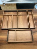 Besteckeinsatz Ambia-Line Nuss/Carbonschwarz