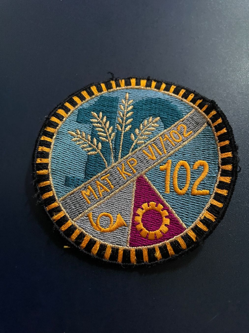 Schweizer Armee Placchette & Badge: Badge MAT KP VI/102 – Nuovo (secondo la descrizione) da Volketswil venduto da rubin74