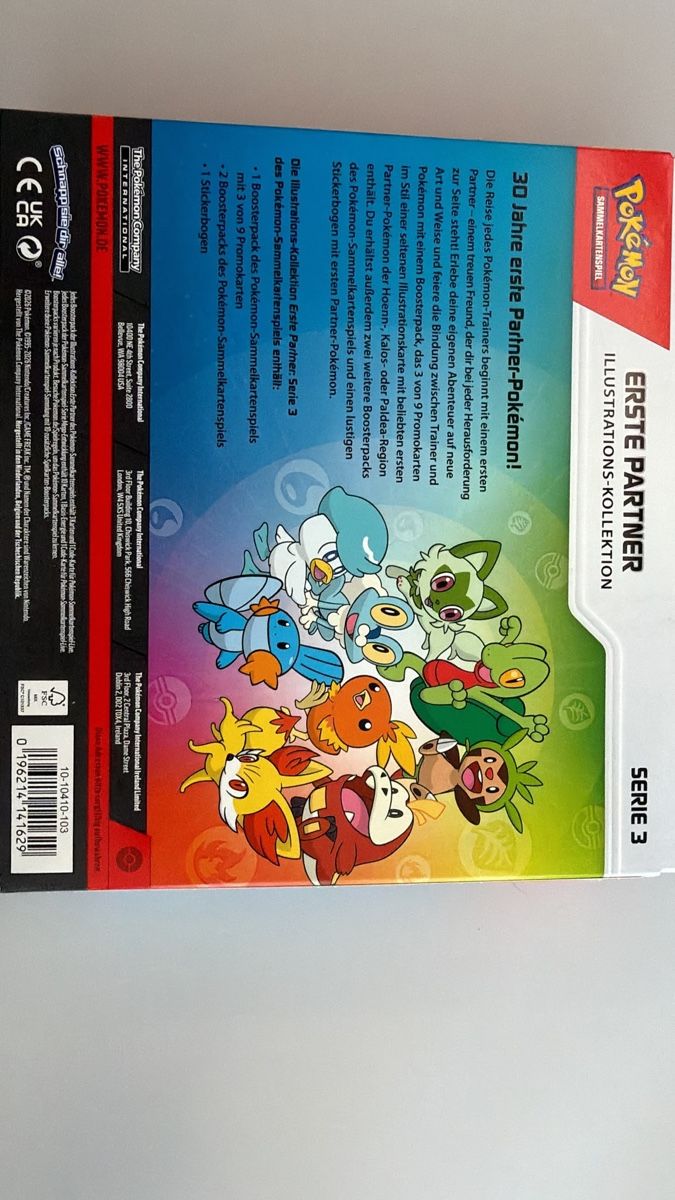 Pokémon Carte collezionabili: pokemon erste partner ilustations-kollektion – Nuovo e nell'imballaggio originale da Oftringen venduto da ale_zjs2 2