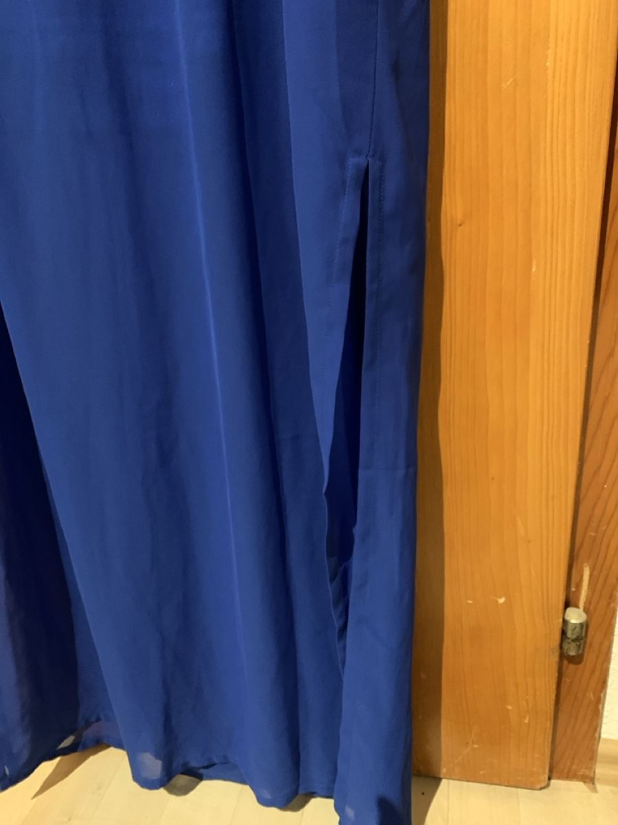 Vestiti: langes Abendkleid Even&Odd blau, Grösse L – Usato da Meilen venduto da Flockenwirbel 4