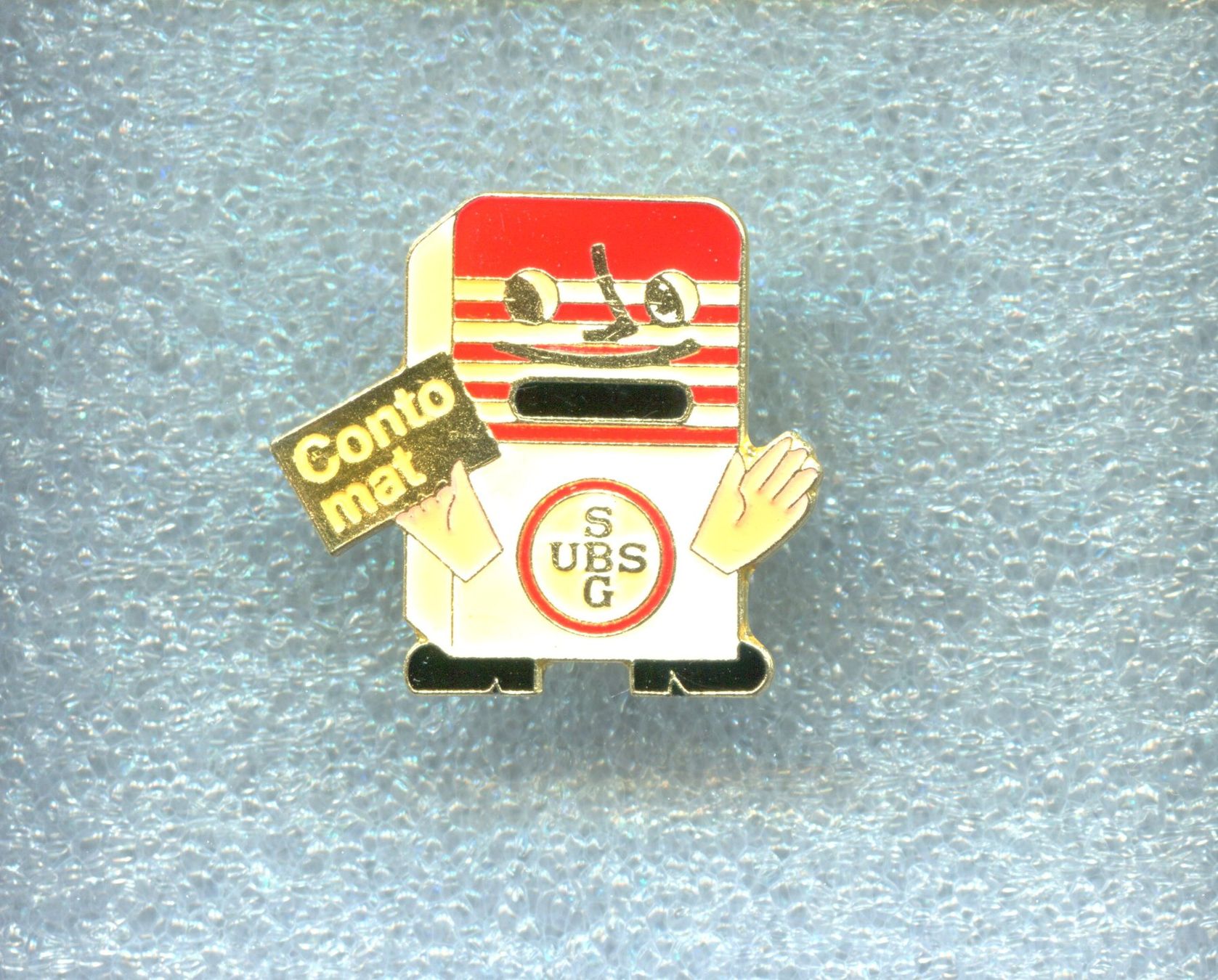 Placchette & Badge: UBS Bank  Contomat – Usato da Winterthur venduto da Sammleroase