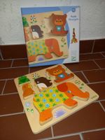 Djeco Holzpuzzle Woodypile, ab 12M, Top Zustand!