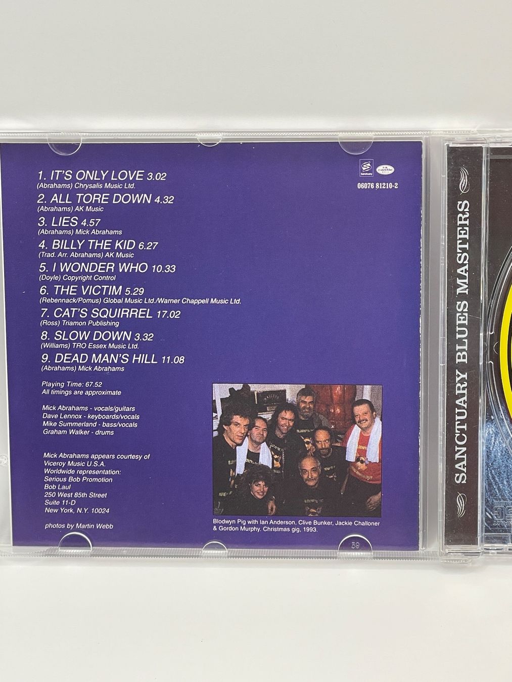 CD: Mick Abrahams Blodwyn Pig  Live – Usato da Rüti ZH venduto da alumedien 3