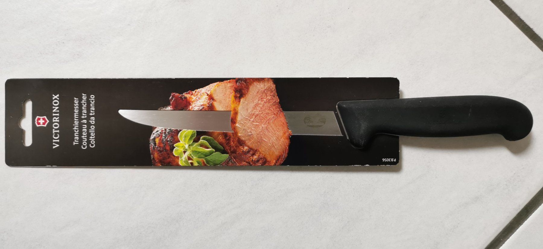Victorinox Coltelli da cucina: Victorinox Tranchiermesser – Nuovo e nell'imballaggio originale da Zürich venduto da Bluemex 1