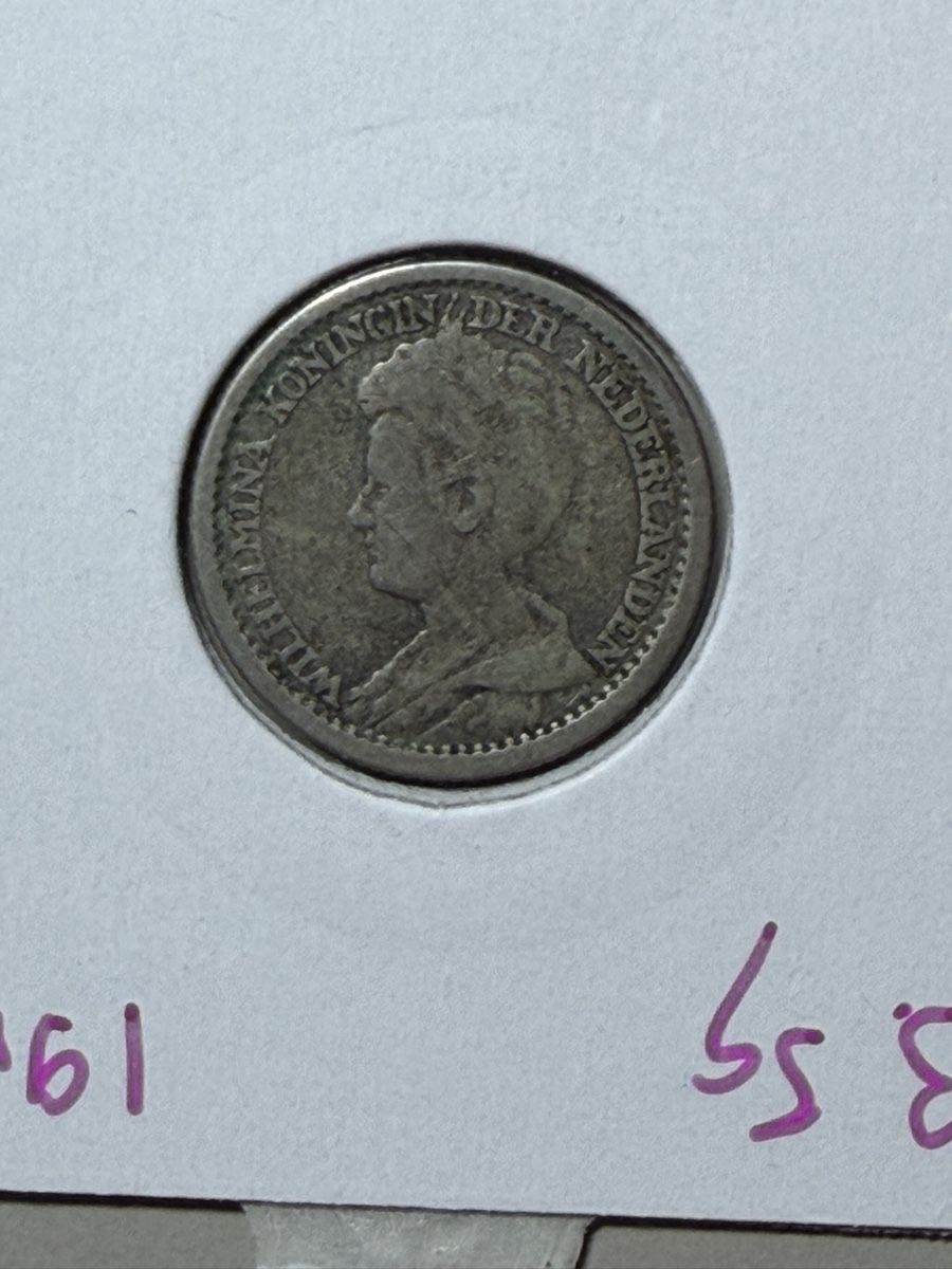 Tutti le monete: Pays-Bas - 25 centimes - 1919 - AG  – Usato da Payerne venduto da Mike1682 1