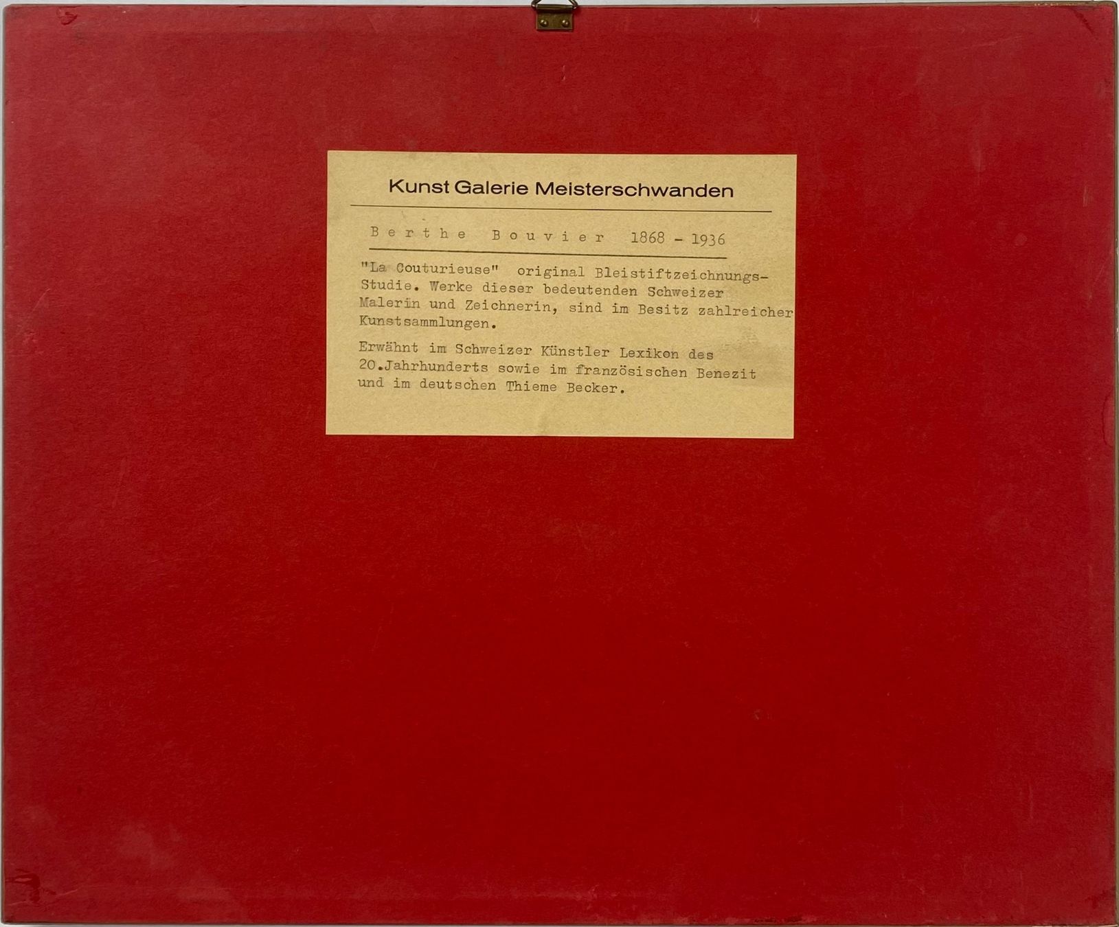 Dipinti: Berthe Bouvier - La Couturieuse – Usato da Basel venduto da bigmbh 5