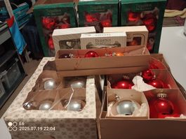 Paket mit Weihnachts/Baumschmuck